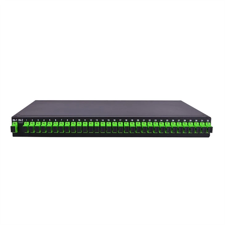 Montaje en rack 1x32 PLC Splitter Box