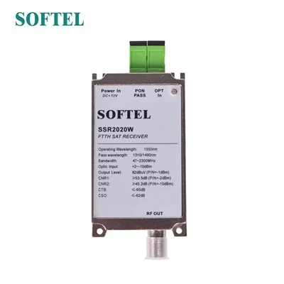Receptor óptico de TV vía satélite digital 1550nm 47-2300MHz