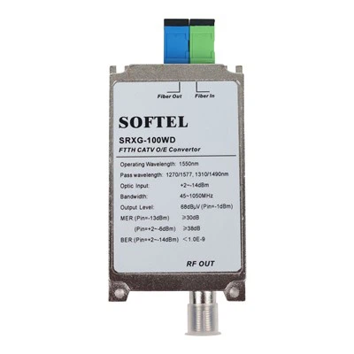 CATV óptica a convertidor de Ethernet