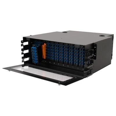 Panel de conexión de fibra óptica